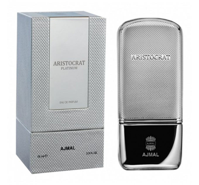 Купить Мужская парфюмерная вода Ajmal Aristocrat Platinum в интернет магазин aroma-online.ru