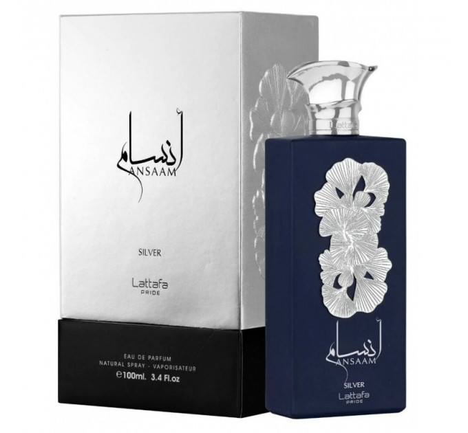 Купить  Парфюмерная вода Lattafa Ansaam Silver в интернет магазин aroma-online.ru