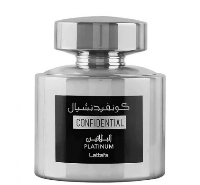 Купить  Парфюмерная вода Lattafa Confidential Private Platinum в интернет магазин aroma-online.ru