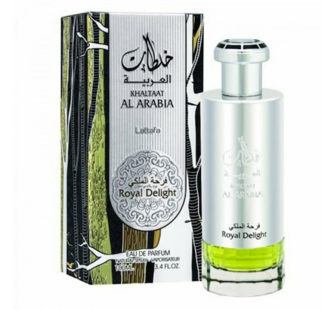Купить  Парфюмерная вода Lattafa Khaltaat Al Arabia Royal Delight в интернет магазин aroma-online.ru