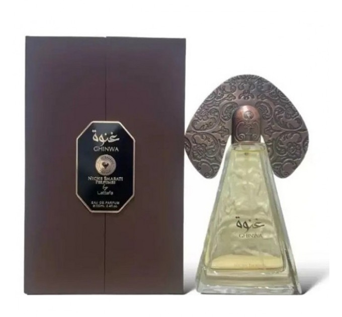 Купить  Парфюмерная вода Lattafa Niche Emarati Ghinwa в интернет магазин aroma-online.ru