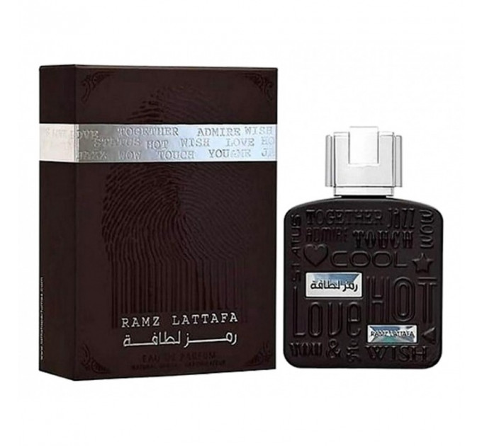 Купить  Мужская парфюмерная вода Lattafa Ramz Silver в интернет магазин aroma-online.ru