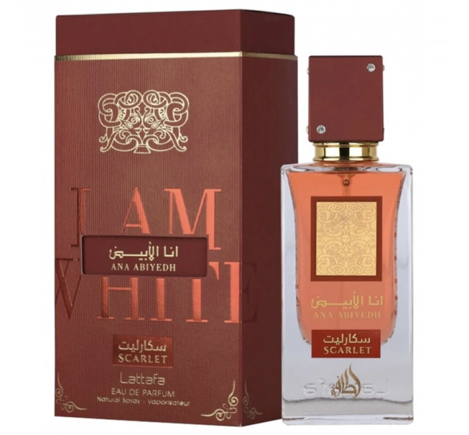 Купить  Парфюмерная вода Lattafa Ana Abiyedh Scarlet: в интернет магазин aroma-online.ru