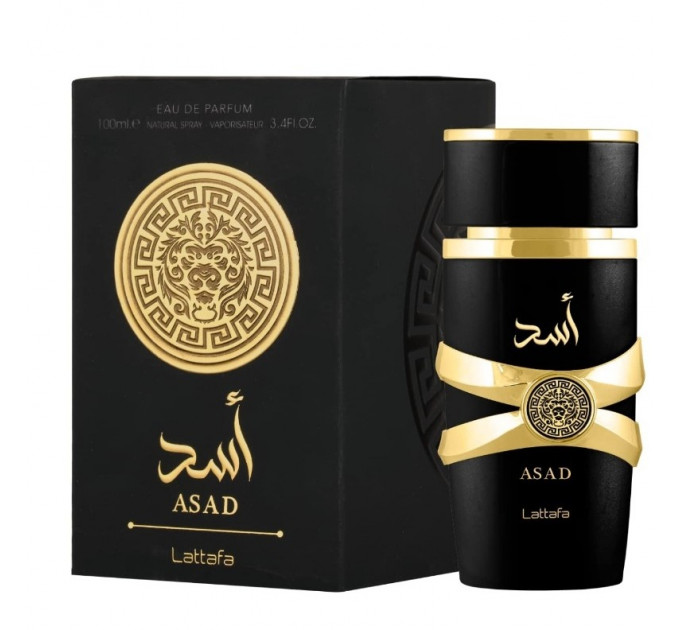 Купить  Мужская парфюмерная вода Lattafa Asad в интернет магазин aroma-online.ru