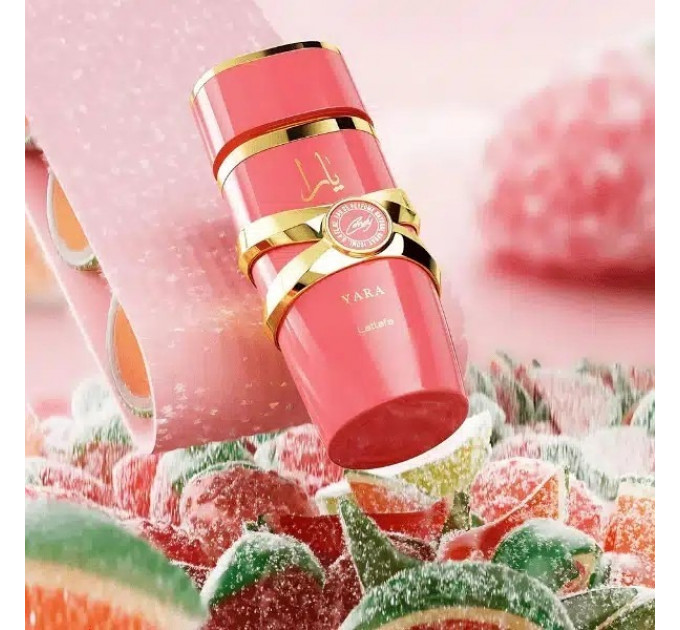 Купить  Женская парфюмерная вода Lattafa Yara Candy в интернет магазин aroma-online.ru