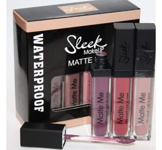 Блеск для губ 12 шт. Sleek Makeup Matte Me