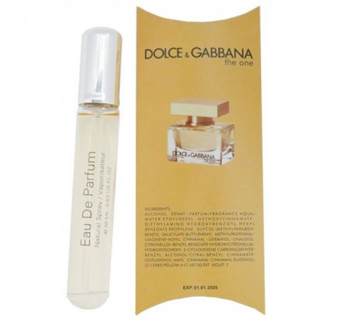 DOLCE & GABBANA THE ONE 20ml W