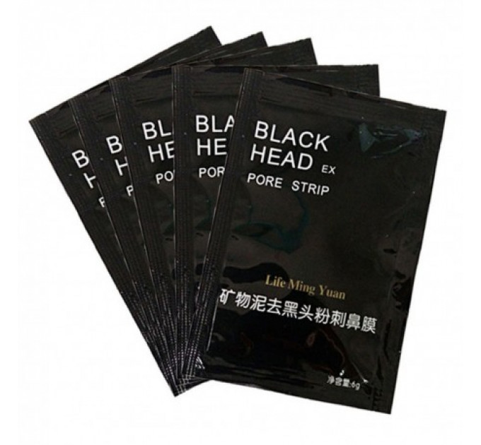 Черная маска для лица Black Head Pore Strip