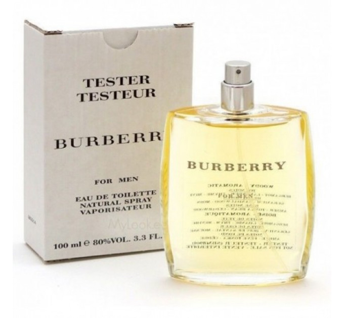 BURBERRY CLASSIC FOR MEN 100ml tester