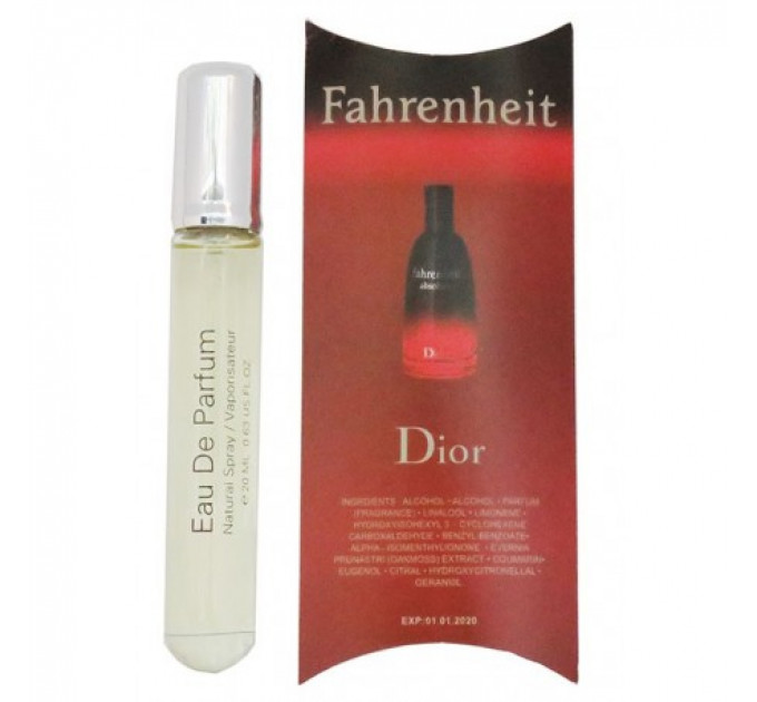 CRISTIAN DIOR FAHRENHEIT RED 20ml M