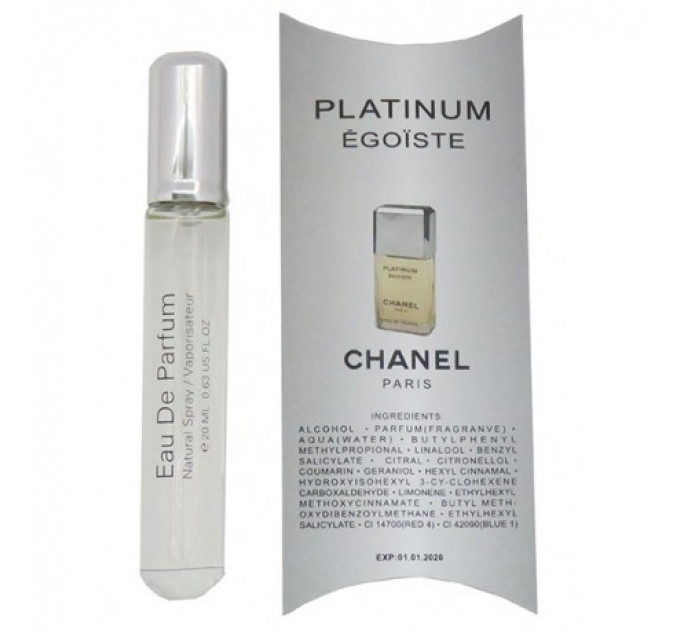 CHANEL EGOISTE PLATINUM 20ml M
