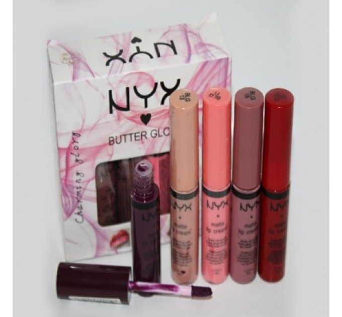 Блеск для губ 12-цв. Nyx Butter Gloss №2105