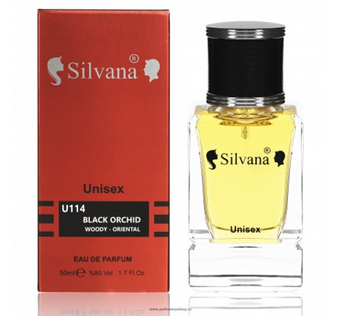 2151, SILVANA U114 BLACK ORCHID (TOM FORD BLACK ORCHID) 50 ML, U112, 1 999.00 р., Silvana 50, Silvana, Парфюмерная вода Silvana