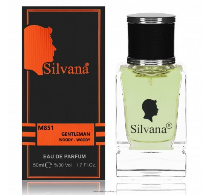 2133, SILVANA M851 GENTLEMAN (GIVENCHY GENTLEMAN ONLY FOR MEN) 50 ML, M851, 1 999.00 р., Silvana 50, Silvana, Парфюмерная вода Silvana