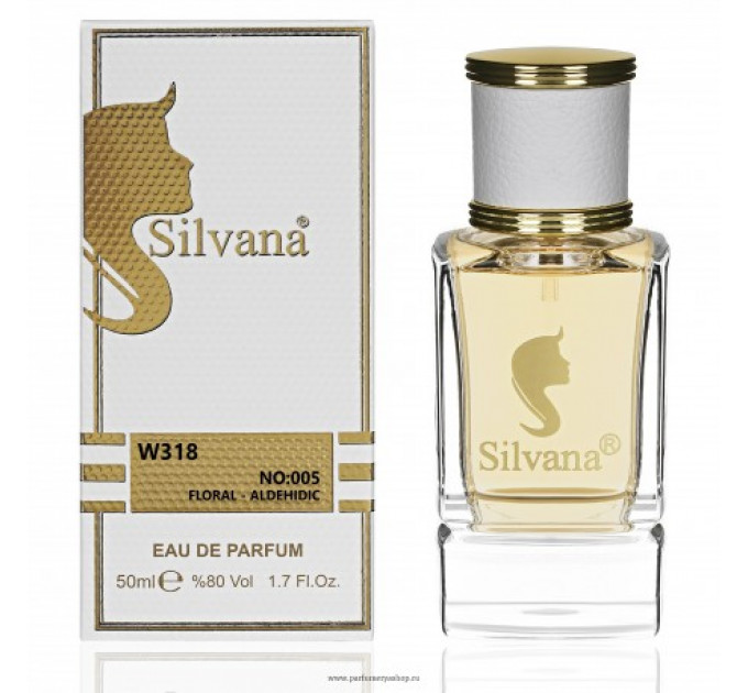 1007, SILVANA W318 NO:005 (CHANEL NO:5 WOMEN) 50 ML , W319, 1 999.00 р., Silvana 50, Silvana, Парфюмерная вода Silvana