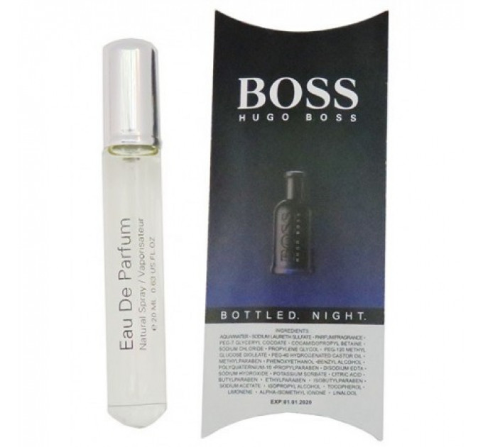 HUGO BOSS BOTTLED NIGHT 20ml M