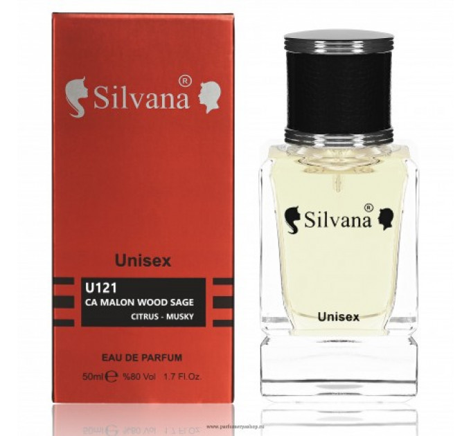 2277, SILVANA U121 CA MALON  (JO MALONE WOOD SAGE AND SEA SALT COLOGNE) 50 ML, U121, 1 999.00 р., Silvana 50, Silvana, Парфюмерная вода Silvana