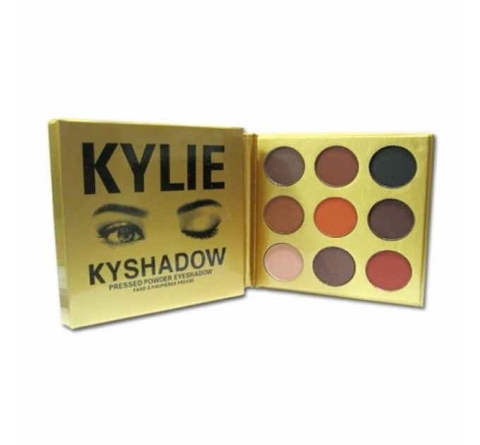Тени для век пудровые Kylie Kyshadow 9 цв