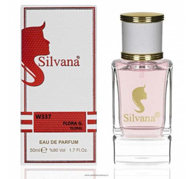 1028, SILVANA W337 FLORA G (GUCCI FLORA EAU DE PARFUM) 50 ML, W337, 1 999.00 р., Silvana 50, Silvana, Парфюмерная вода Silvana