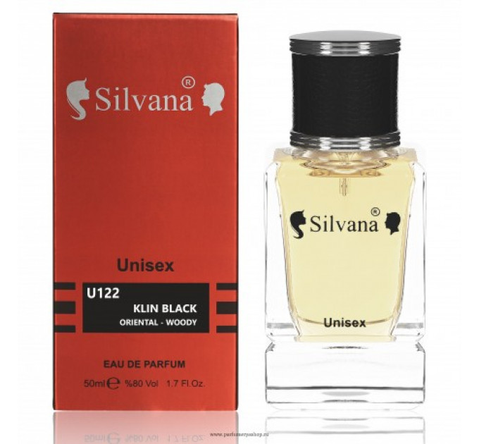2278, SILVANA U122 KLIN BLACK (KILIAN BLACK PHANTOM) 50 ML, U122, 1 999.00 р., Silvana 50, Silvana, Парфюмерная вода Silvana