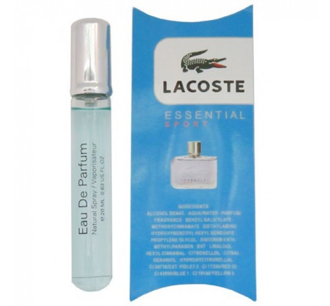 LACOSTE ESSENTIAL SPORT BLUE 20ml M